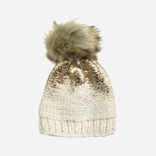 Load image into Gallery viewer, The Blueberry Hill - Pearl Cream/Gold Hat