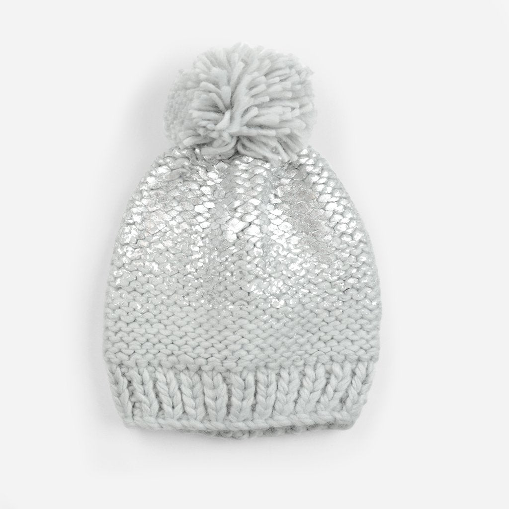 The Blueberry Hill - Pearl Gray/Silver Hat