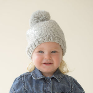 The Blueberry Hill - Pearl Gray/Silver Hat