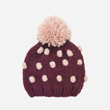 Load image into Gallery viewer, The Blueberry Hill - Popcorn Hat - Pomegranate