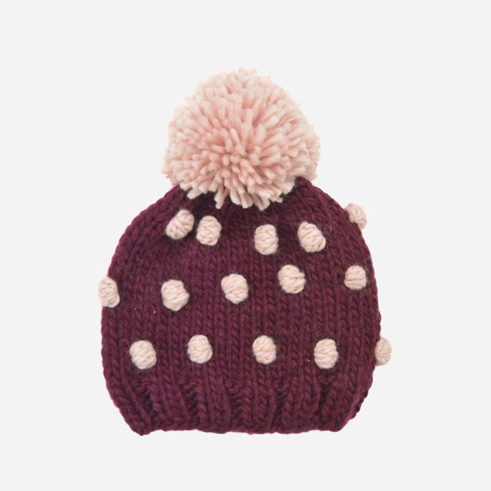 The Blueberry Hill - Popcorn Hat - Pomegranate