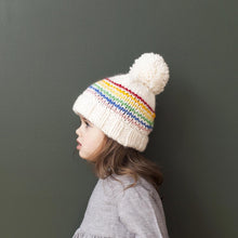 Load image into Gallery viewer, Reagan Rainbow Stripe Hat