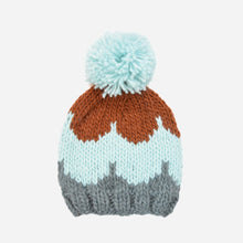 Load image into Gallery viewer, The Blueberry Hill - Scallop Hat - Gray/Blue/Cinnamon