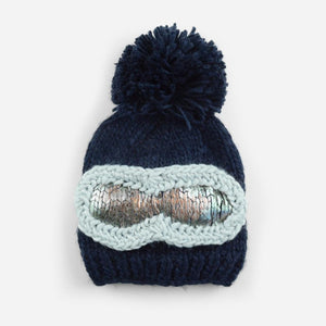 The Blueberry Hill - Ski Goggles Knit Hat