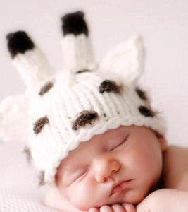 The Blueberry Hill - Sophie Giraffe Knit Hat