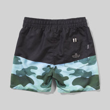 Load image into Gallery viewer, Munsterkids - Bolt Camo Boardshort - Blue Camo