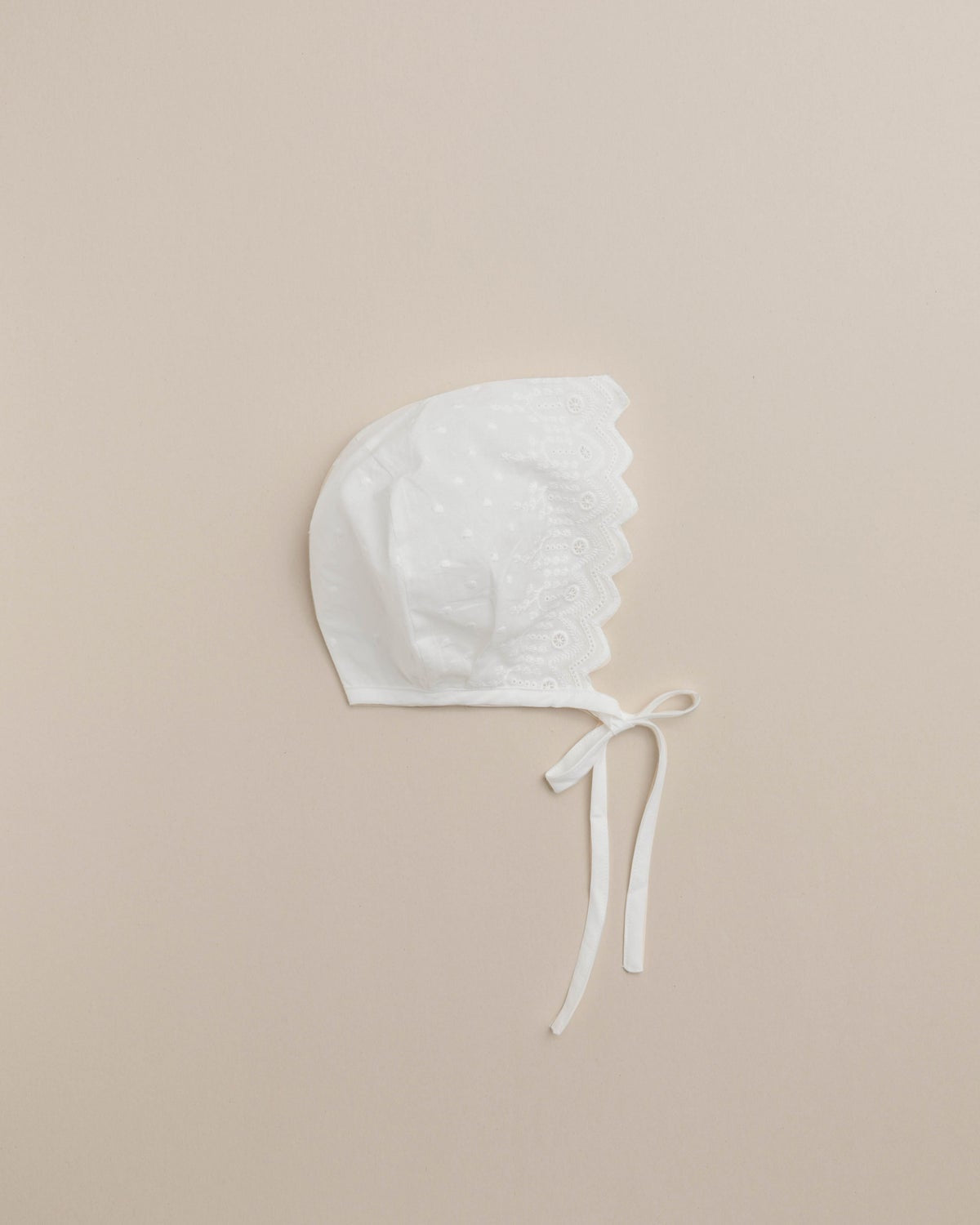 Noralee Baby Bonnet - White