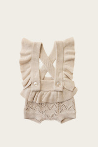 Jamie Kay - Bonnie Playsuit - Oatmeal