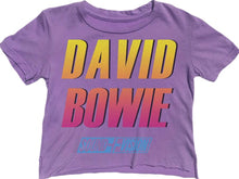 Load image into Gallery viewer, Rowdy Sprout - David Bowie Not Quite Crop Tee