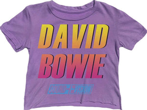 Rowdy Sprout - David Bowie Not Quite Crop Tee