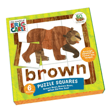 Load image into Gallery viewer, Mud Puppy - Brown Bear, Brown Bear, What Do You See? - Block Puzzle