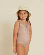 Load image into Gallery viewer, Rylee + Cru - Lace Up One-Piece - Mauve