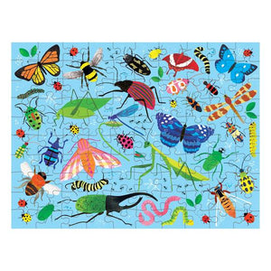 Mudpuppy - Two-In-One Double Sided Puzzle - Bugs & Birds