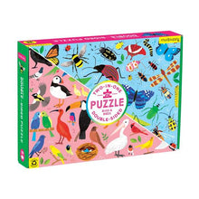 Load image into Gallery viewer, Mudpuppy - Two-In-One Double Sided Puzzle - Bugs &amp; Birds