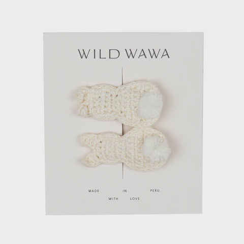 Wild Wawa - Bunny Clip Set - Cotton