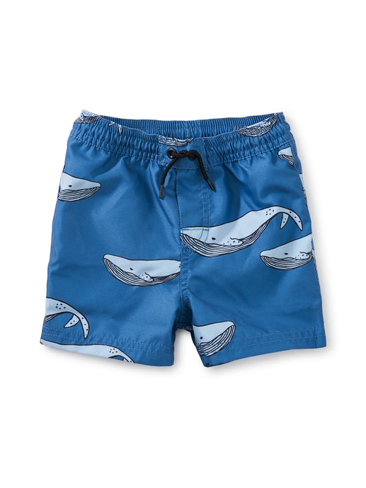 Tea Collection - Saved by the Beach Swim Trunks - Azure Whales