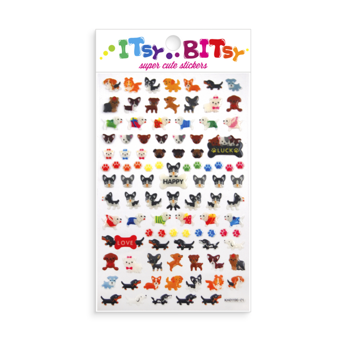 Ooly - Itsy Bitsy Stickers - Pooches