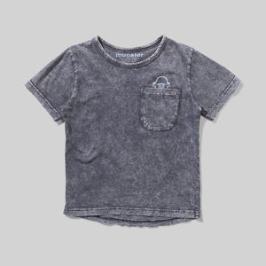 Munsterkids - Can Skate Tee - Washed Black