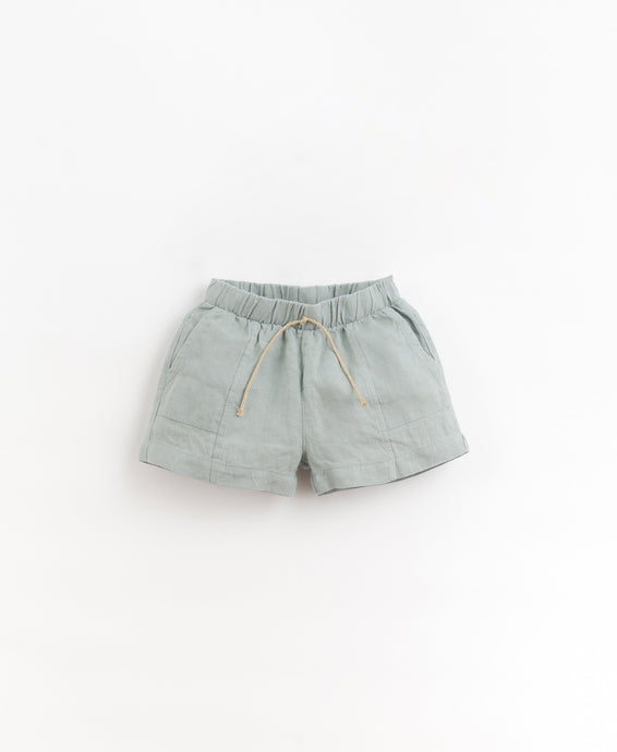 Play Up - Drawstring Linen Shorts - Care