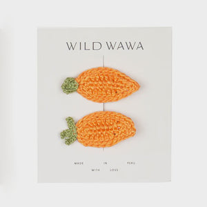 Wild Wawa - Carrot Clip Set - Orange