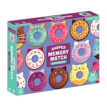 Load image into Gallery viewer, Cat Donuts Shaped Memory Match