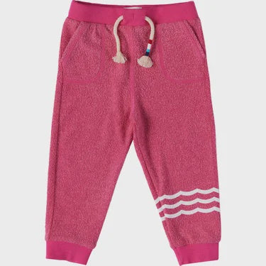 Sol Angeles - Baby Coastal Waves Hacci Jogger - Dahlia