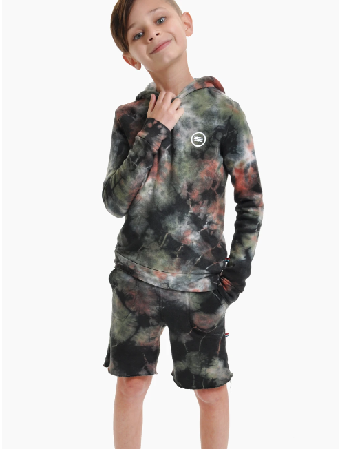 Sol Angeles - Olive Marble Pullover Hoodie - Olive Marble