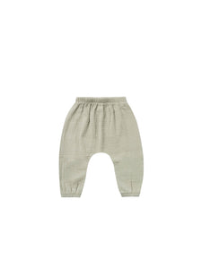 Quincy Mae - Woven Pant - Sage