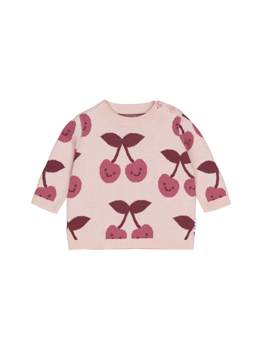 Huxbaby - Cherry Knit Jumper Sweater - Rose