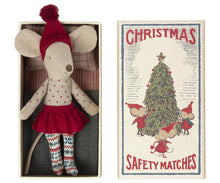 Load image into Gallery viewer, Maileg - Christmas Mouse in Matchbox - Big Sister
