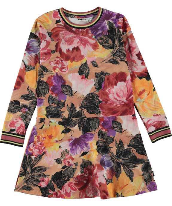 Molo - Organic Conny Dress - Artist Flowers