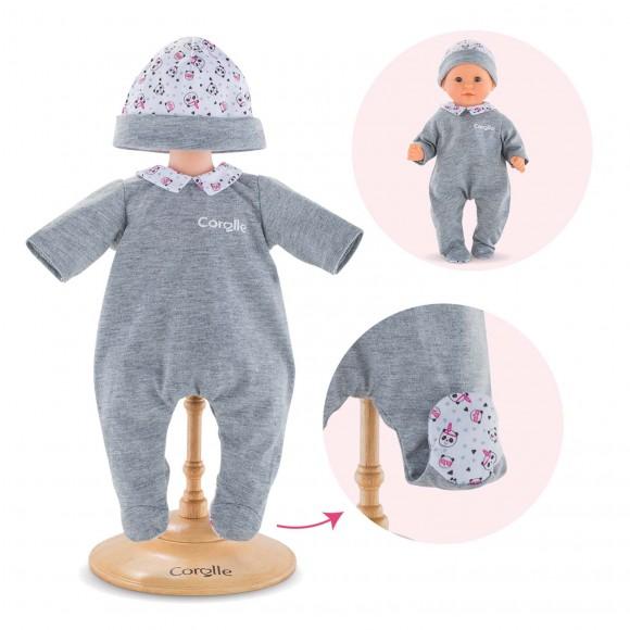 Pajamas - Panda - 12 inch doll