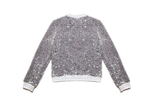 Load image into Gallery viewer, MIA New York - Crystal Sequin Jacket - Gray