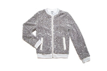 Load image into Gallery viewer, MIA New York - Crystal Sequin Jacket - Gray