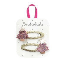 Load image into Gallery viewer, Rockahula - Jolly Glitter Xmas Tree Clips
