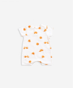 Play Up - Organic Cotton Sun Print Jumpsuit - Pearl