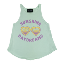 Load image into Gallery viewer, Tiny Whales - Sunshine Daydreams Flowy Tank - Seafoam