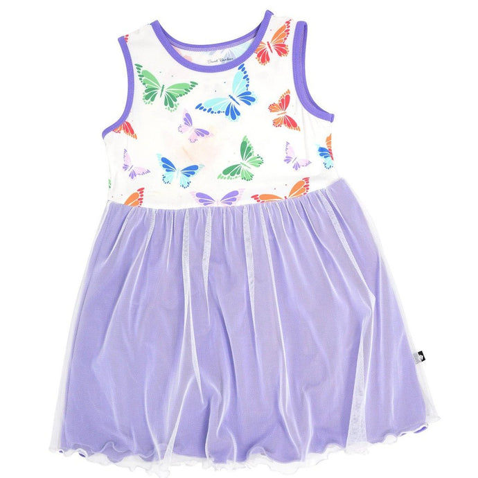 Sweet Bamboo - Tutu Dress - Rainbow Butterflies