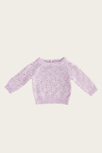 Load image into Gallery viewer, Jamie Kay - Dotty Knit - Lilac Fleck