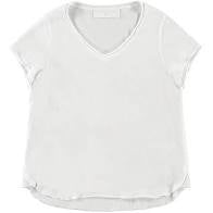 V-Neck Tee - White