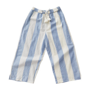 Theodore Pant - Riviera/Antique White Stripe