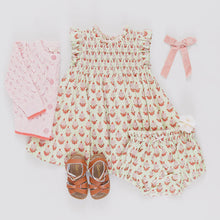 Load image into Gallery viewer, Pink Chicken - Baby Girls Stevie Dress Set - Green Dahlia