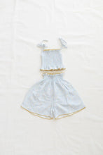 Load image into Gallery viewer, Fin &amp; Vince - Organic Smocked Culotte - Daisy Fields