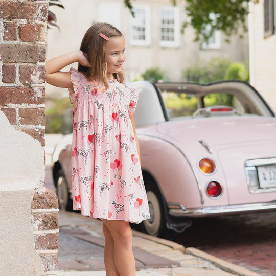 open lace back dress Pink Chicken - Girls Stevie Dress