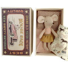 Load image into Gallery viewer, Maileg - Little Sister Mouse in a Matchbox