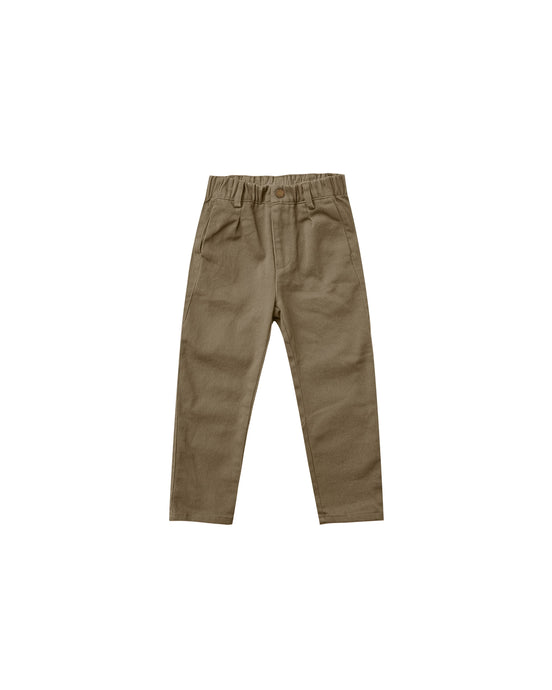 Paperbag Pant - Olive