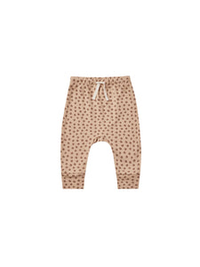 Quincy Mae - Organic Drawstring Pant - Ditsy Bloom