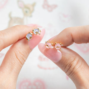 Darling Doggie Earring Studs - Gold, Rose Gold or Silver