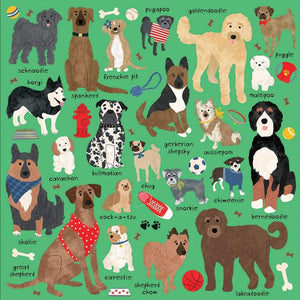 Mudpuppy - Doodle Dogs 500 Pc Puzzle