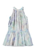 Load image into Gallery viewer, Bella Dahl Girl - Bow Back Halter Dress - Iridescent Aqua